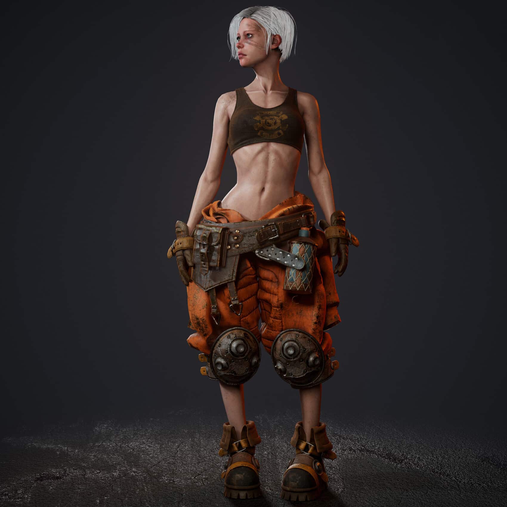 high poly model