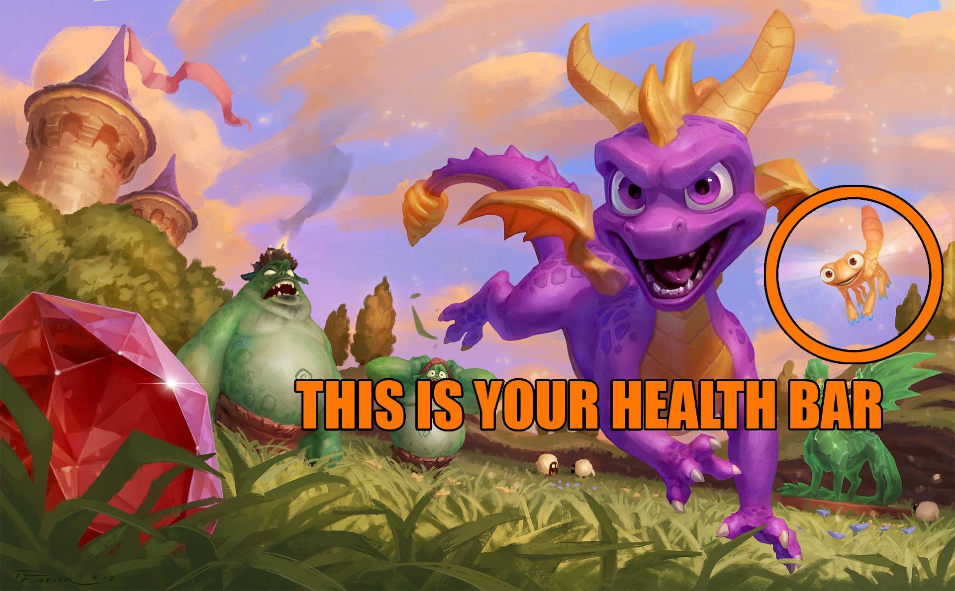spyro bad game design decision