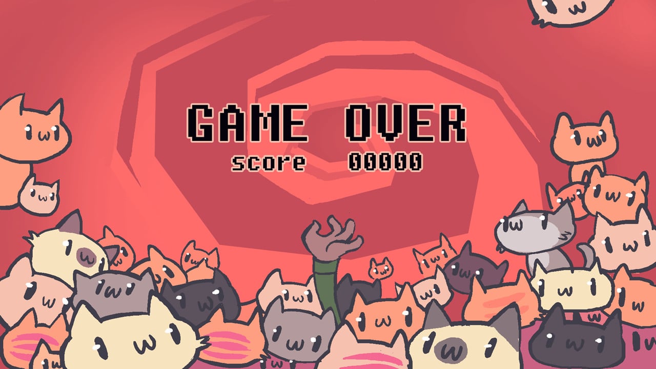 game over cat game
