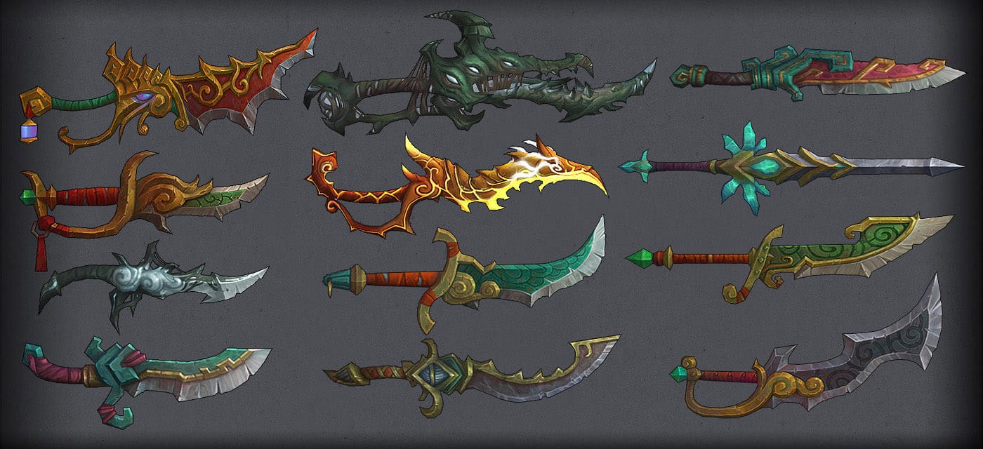 mobile game weapon skins